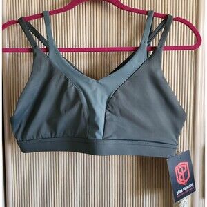 Born Primitive Women's Sports Bra Size XL Green Racerback No Pads NWT